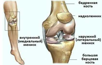 Заболевание мениска коленного сустава