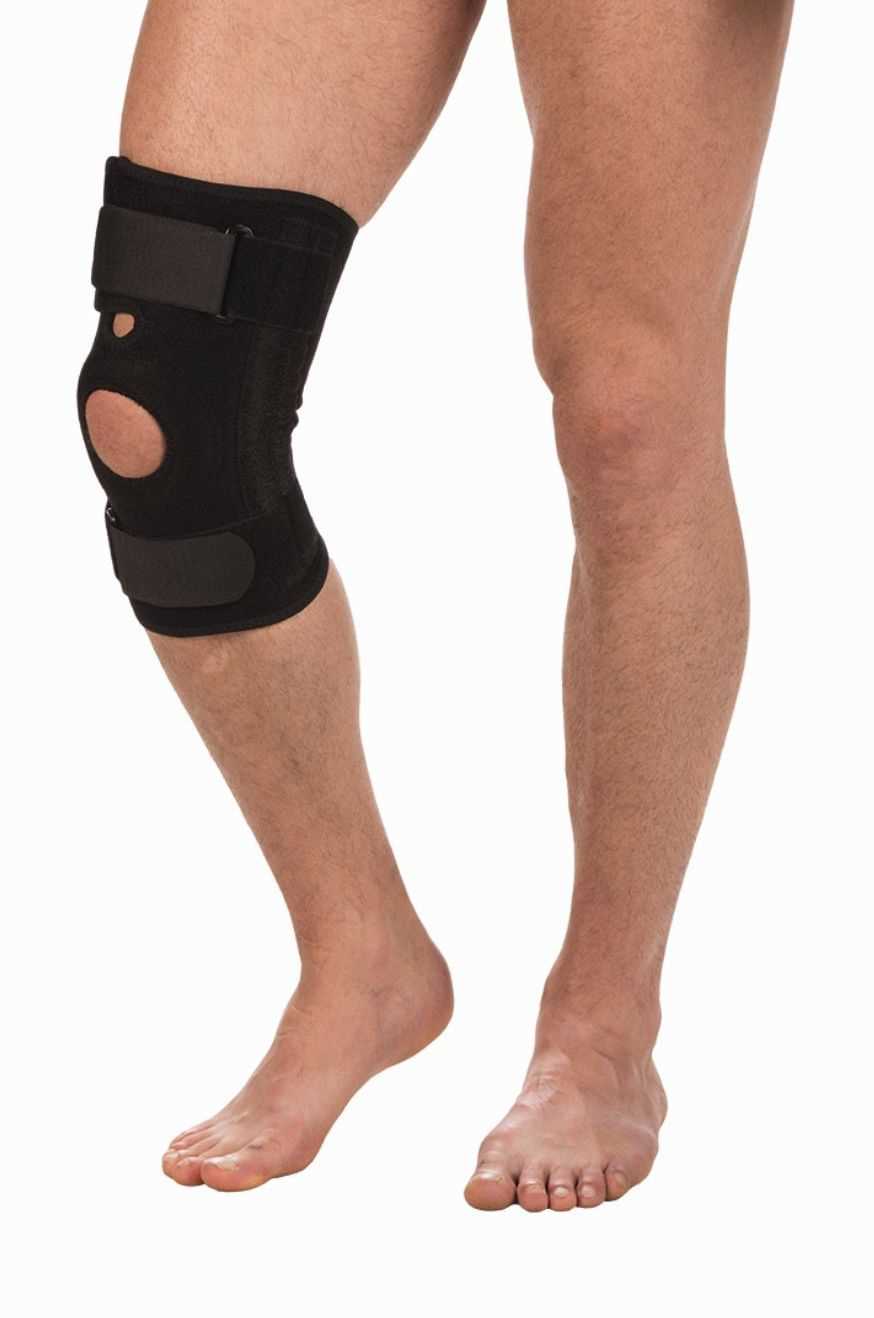 Защита коленного сустава с бандажами Trives