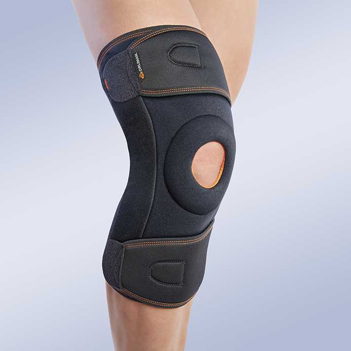 Как правильно надеть бандаж на коленный сустав?